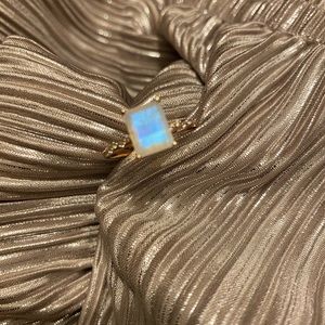 Rose Gold fill Moonstone Ring